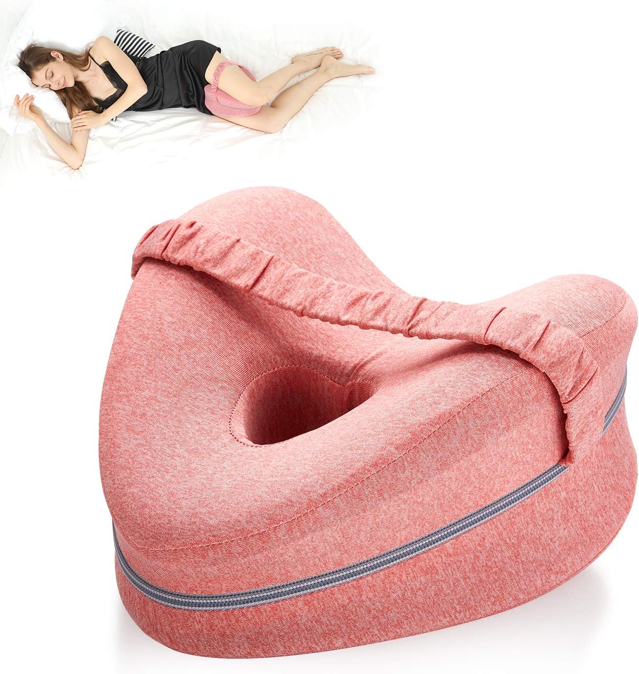 HarmoniaHealth™  Memory Foam Leg Pillow