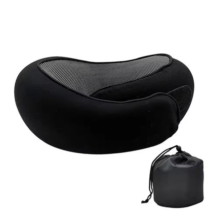 HarmoniaHealth™  Travel Neck Pillow Memory Foam